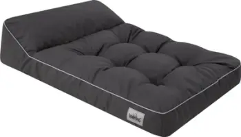 Shtrat për qen Hobbydog Mattress Destiny L, dyshek ortopedik, gri grafit