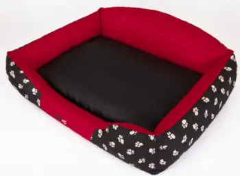 Shtrat për qen Hobbydog Royal Red Crown, XXL, i kuq