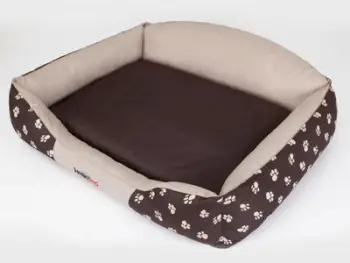 Shtrat për qen Hobbydog Royal Bed, XL, Beige Crown, bezhë