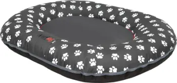Shtrat për qen Hobbydog Pontoon Prestige XXL, jastëk ponton, gri me putra