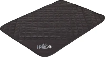 Dyshek për qen Hobbydog Mat Slim, XL, i zi - 1