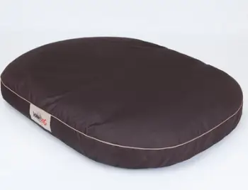 Dyshek ovale për qen Hobbydog Oval Mattress, madhësia XL, material codura, kafe e errët