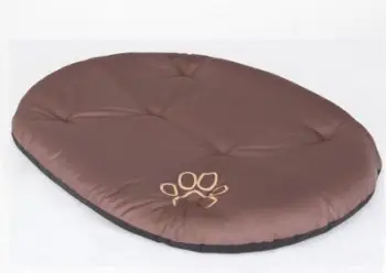 Jastëk oval për kafshë Hobbydog Oval Cushion R8, i rehatshëm, i qëndrueshëm, kafe e çelët