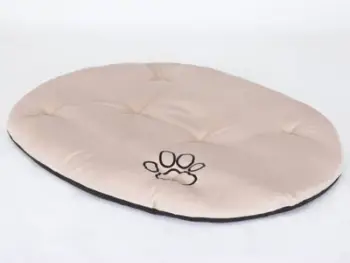 Jastëk oval për kafshë Hobbydog Oval Pillow R2, madhësi mesatare, bezhë