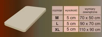 Dyshek për qen Hobbydog Mat L, material codura, i zi - 5