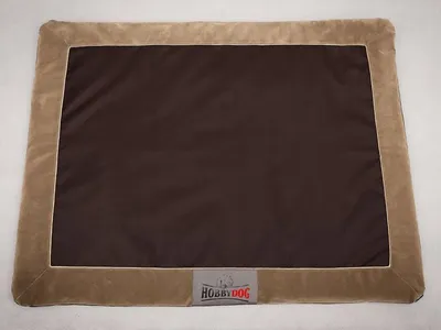 Dyshek për kafshë Hobbydog Mat L, material codura, i leshtë, kafe e errët - 2
