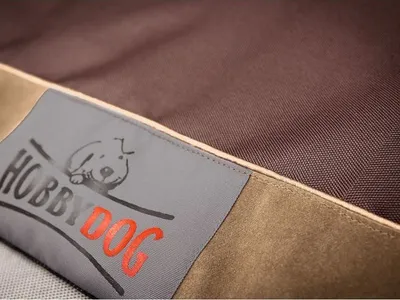 Dyshek për kafshë Hobbydog Mat L, material codura, i leshtë, kafe e errët - 4