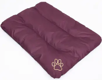 Dyshek për qen Hobbydog Mattress Eco R1, material cordura, madhësi e madhe, burgundy