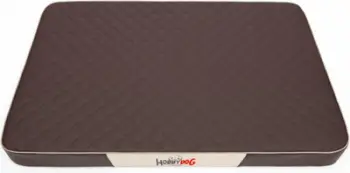 Dyshek për qen Hobbydog Premium Mattress L, Codura, lëkurë eko, kafe