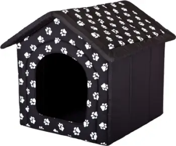 Kolibe për qen HOBBYDOG Foothouse, i zi