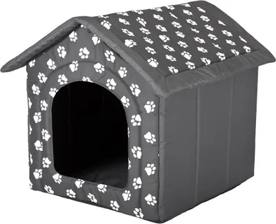 Kolibe për qen HOBBYDOG Foot, e hirtë - 1