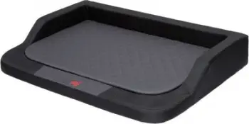 Shtrat për qen Hobbydog Medico Standard XL, 94x62x15 cm, i zi grafit
