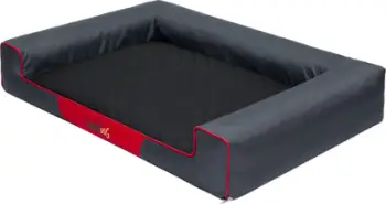 Shtrat për qen Hobbydog Victoria XL, codura, dyshek shkumë, grafit me të zezë