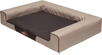 Shtrat për qen Hobbydog Victoria XXL, material cordura, bezhë me dyshek kafe