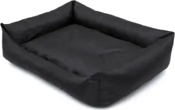 Shtrat për qen Hobbydog Bed Eco, XL, rezistent ndaj lagështirës, i zi