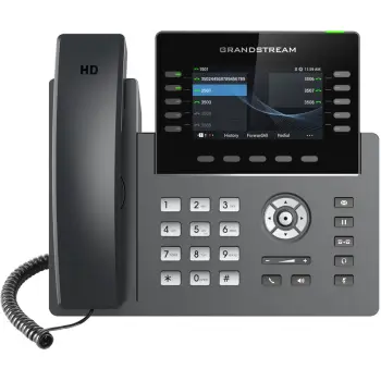 Telefon IP Grandstream GRP2615, 10 linja, i zi, i hirtë