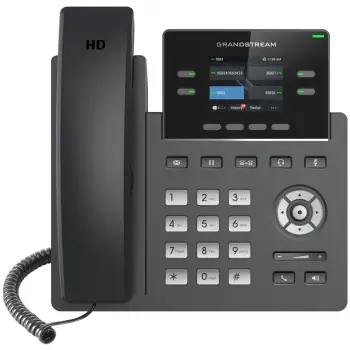 Telefon IP Grandstream GRP2612P, 2 linja, i zi