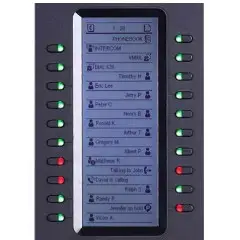 Modul zgjerimi Grandstream GXP2200EXT, 20 butona, GXP2140, GXP2170 dhe GXV3240, i zi
