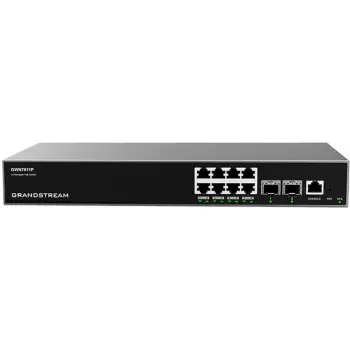 Switch Grandstream GWN7811P, Managed, L3, Gigabit Ethernet, PoE, Rack mounting