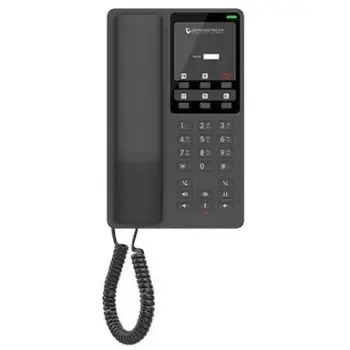 Telefon IP Grandstream GHP621, 2 linja, LCD, Gigabit Ethernet, e zezë