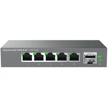 Switch Grandstream GWN7701PA, 8 porte, PoE+, i zi