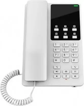 Telefon IP Grandstream GHP620, 2 linja, LCD, Ethernet Gigabit, e bardhë