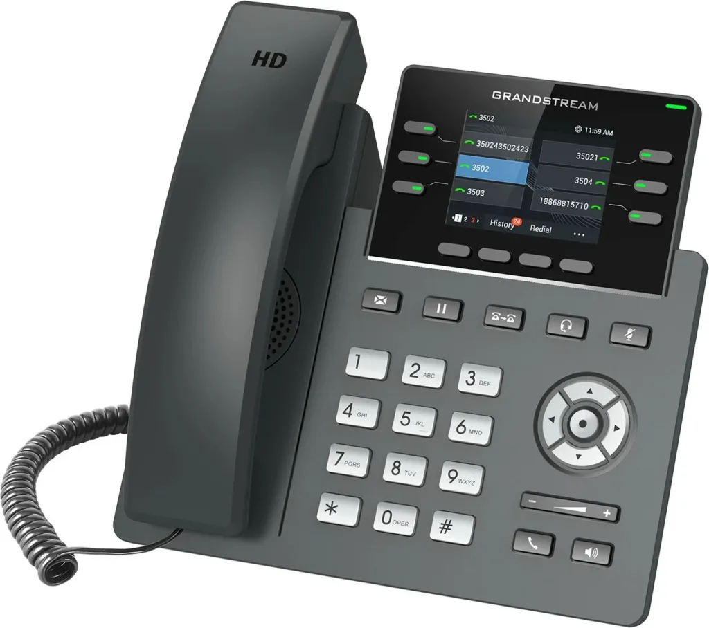 Telefon IP Grandstream GRP2613, 6 linja, i zi - 2