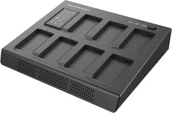 Pako mbushëse Grandstream GMC08, 8 bateri, ngjyrë gri