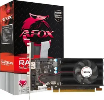 Kartelë grafike AFOX Radeon R5 220, 1GB DDR3, Low Profile, e zezë