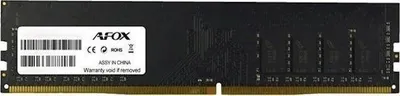 Memorie RAM Afox, 16GB, DDR4, 3200MHz, CL16, e zezë - 1