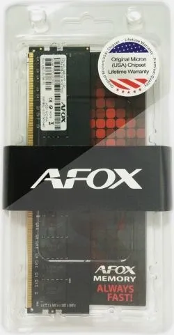 Memorie AFOX DDR4, 8 GB, 3200 MHz, CL16, AFLD48PH1C - 2
