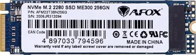 Disk SSD AFOX ME300, 256GB, M.2 2280 PCI-E x4 - 1