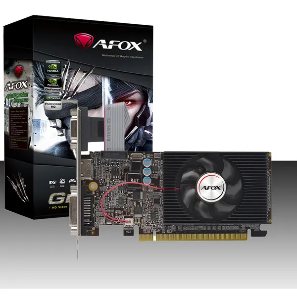 Kartelë grafike AFOX GeForce GT 610 2GB DDR3 - 2