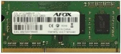 RAM Memorje AFOX SO-DIMM DDR3, 8GB, 1866MHz, 1.35V - 1