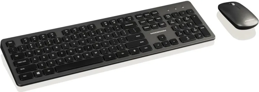 Set tastierë dhe maus Modecom 5200C, ENG, i zi - 1