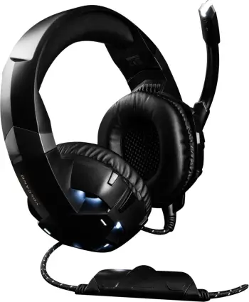 Kufje Modecom VOLCANO MC-849 SHIELD 2, 3.5mm, 2m, të zeza