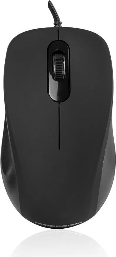 Maus Modecom M10, me kabllo, USB, i zi - 1