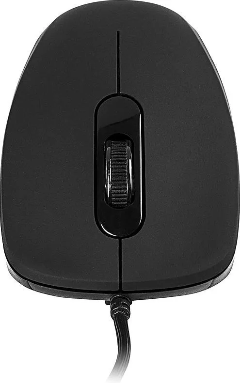 Maus Modecom M10, me kabllo, USB, i zi - 5