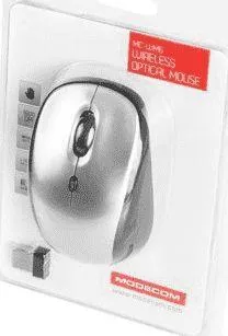 Maus Modecom WM6, wireless, USB, i zi dhe i hirt - 6