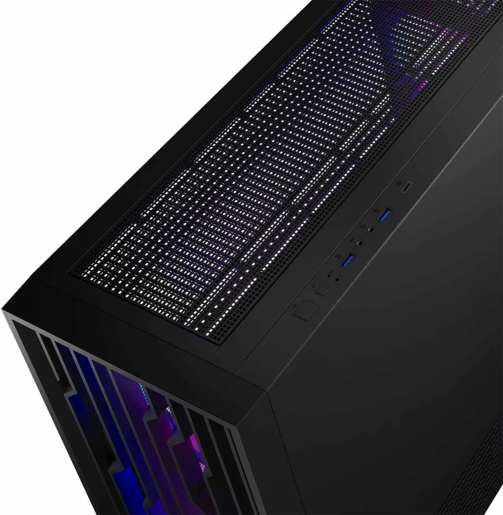 Kasë Modecom Perun Apex ARGB, e zezë, Midi Tower - 11
