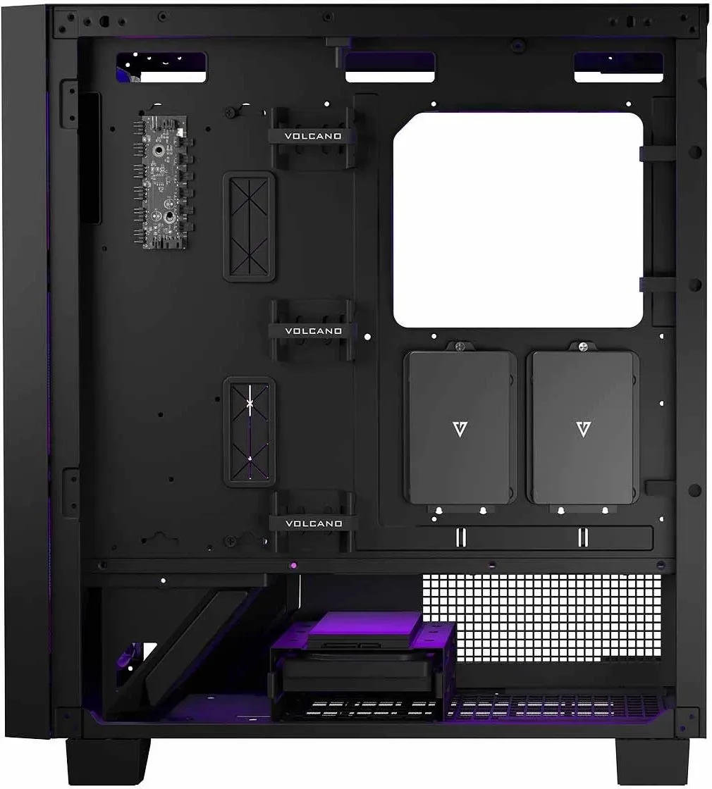 Kasë Modecom Perun Apex ARGB, e zezë, Midi Tower - 15