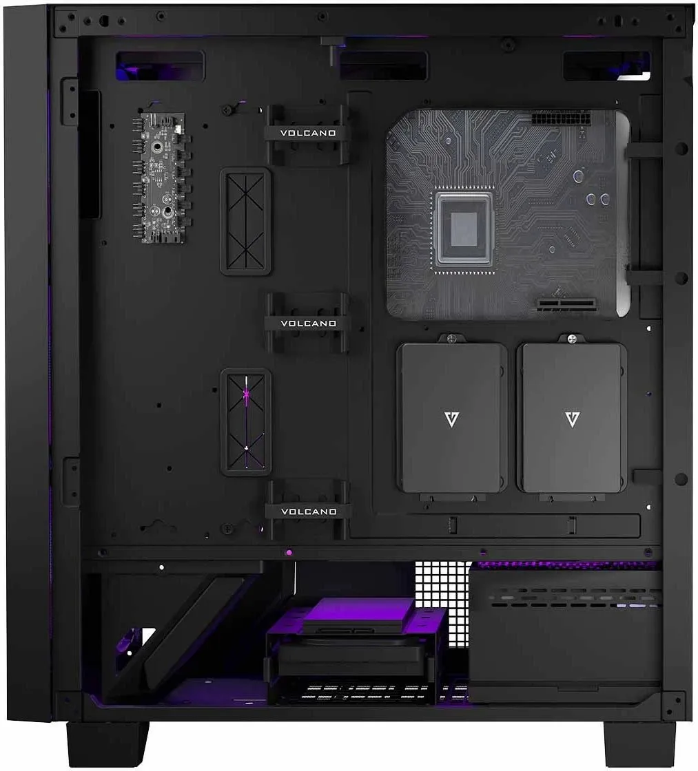 Kasë Modecom Perun Apex ARGB, e zezë, Midi Tower - 16