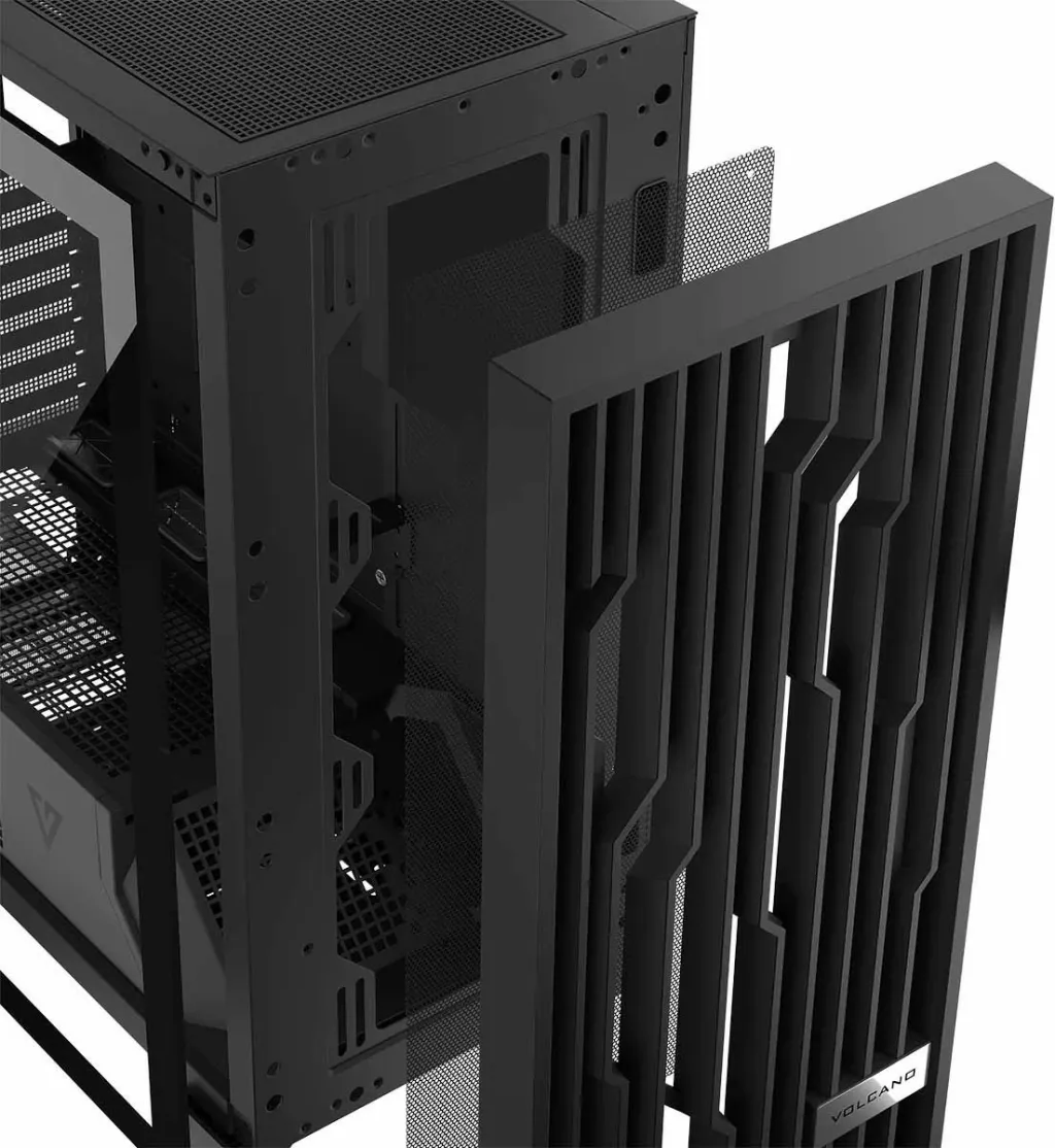Kasë Modecom Perun Apex ARGB, e zezë, Midi Tower - 19