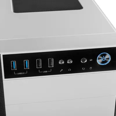 Kasë Modecom Oberon Pro Glass (AT-OBERON-PG-20-000000-0002), e bardhë - 8