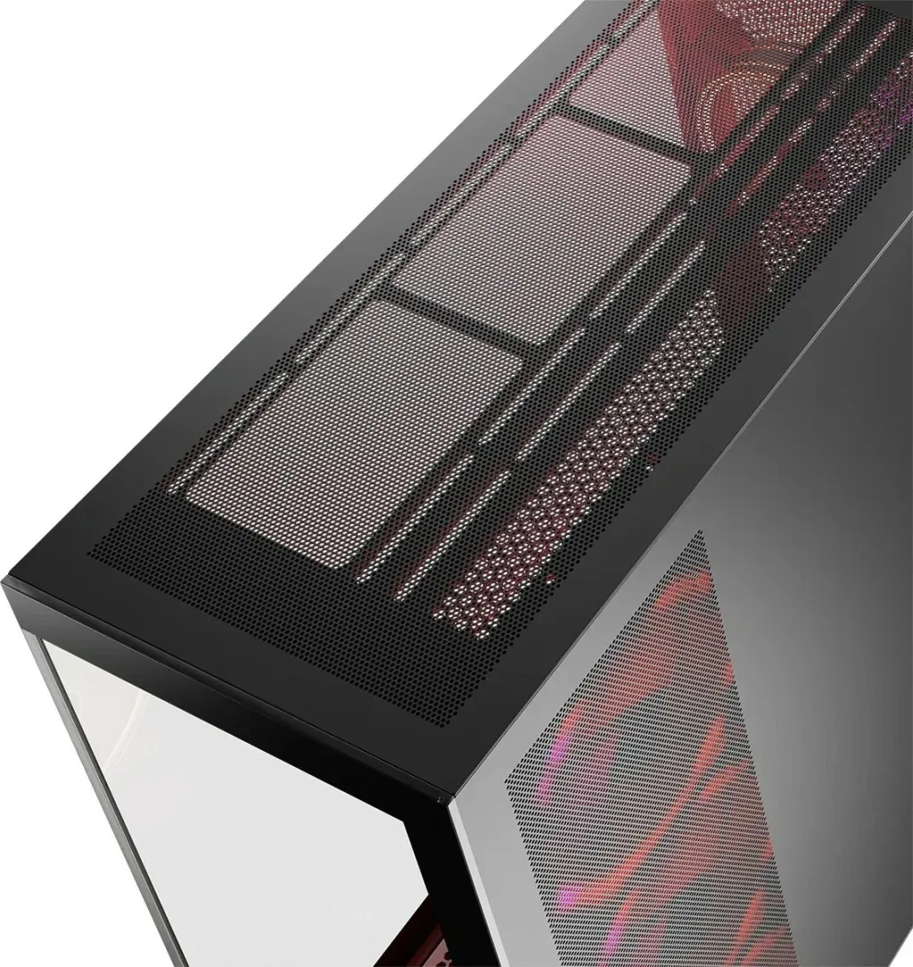 Kuti kompjuteri Modecom Volcano Space Apex ARGB, ATX, 4 ventilatorë 140mm, e zezë - 16