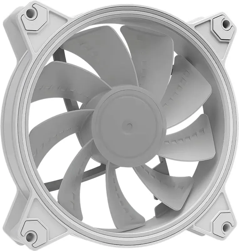 Ventilator ARGB Reverse Fan, 120mm, për PC, i bardhë - 2