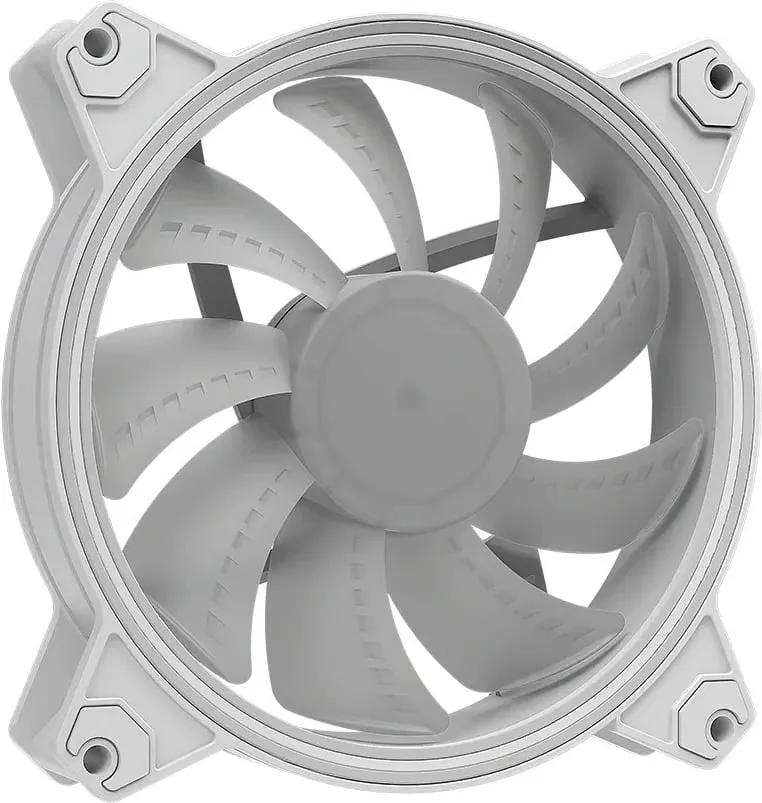 Ventilator ARGB 120mm, ndriçim ARGB, i bardhë - 5