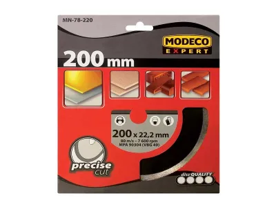 Disk për prerje të tullave çeramike Modeco 180mm - 2