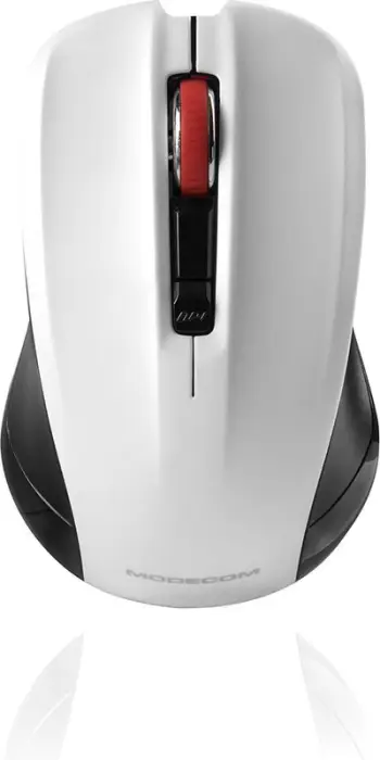 Maus Modecom WM9.1 (M-MC-0WM9.1-200), i bardhë/zi