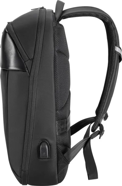 Çantë shpine për laptop Modecom Active 15, 15.6", portë USB, e zezë - 5